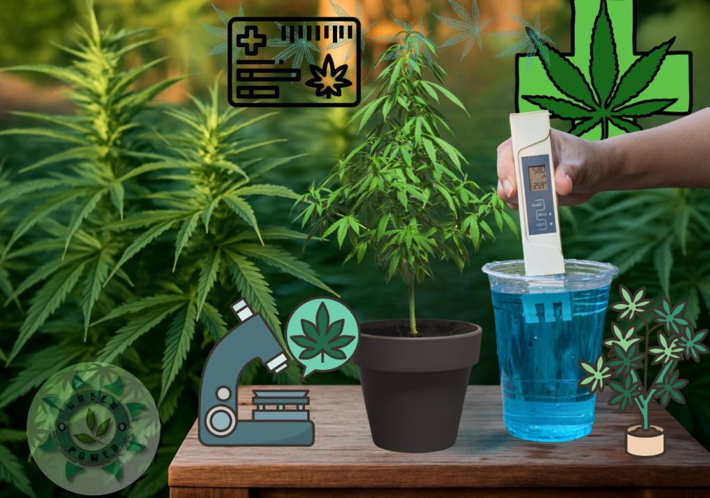 medidor de ec no cultivo de cannabis eletrocondutividade solucao nutritiva hidroponia ppm runoff fertilizacao correta