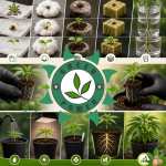 Transplante de clones e sementes de cannabis: como transplantar corretamente sem estressar a planta